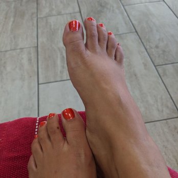 Nail Lounge - New happy feet! Add 15 mins massage for $10! - Nail Salons Near Me - Encinitas, California