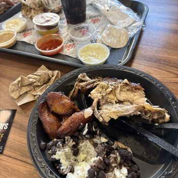 Sardi's Pollo A La Brasa - Quarter White meat with sides Quarter Chicken (White Meat) - Peruvian Near Me - Gaithersburg, Maryland