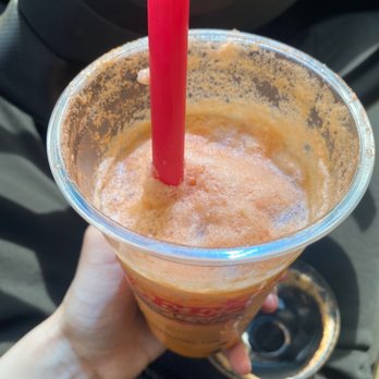 Lee's Sandwiches - GROSS FROTHY Thai tea I don't recommend any drinks other than the coffee - Sandwiches Near Me - Commerce, California