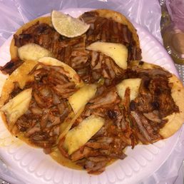 5 al pastor tacos! 5 al pastor tacos!