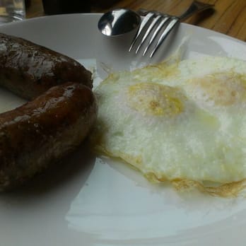 Lola - Side of eggs and sausage - Greek Near Me - Seattle, Washington