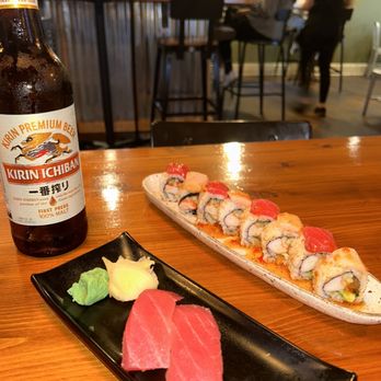Ebisu Sushi Shack - Kirin Ichiban beer, tuna nigiri, Naruto specialty roll - Japanese Near Me - Tampa, Florida Ebisu Sushi Shack - Kirin Ichiban beer, tuna nigiri, Naruto specialty roll - Japanese Near Me - Tampa, Florida