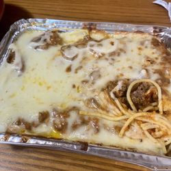 Gino's Pizza & Spaghetti House - Baked spaghetti