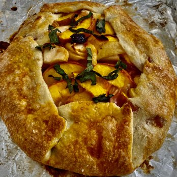 Chef Sandesha - Rustic Peach Tart - Personal Chefs Near Me
