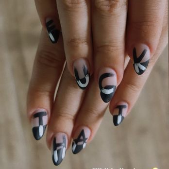 Nailtastic - Sweary nails with matte finishing - Nail Salons Near Me - Burbank, California Nailtastic - Sweary nails with matte finishing - Nail Salons Near Me - Burbank, California