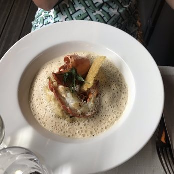 Le Bistrot des Viviers - European lobster risotto, coral emulsion - French Near Me - Nice, 06