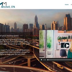 Psychosites - Website I built for Melissa M. Mitchell CPA