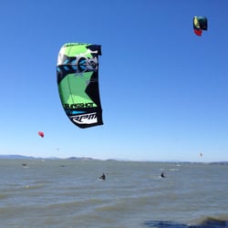KGB Kiteboarding - Learning to kiteboard on the San Francisco Bay is fun!
