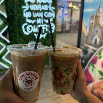 Con Azucar Cafe - We ordered the dulce de leche lattes. It was so good!! - Bakeries Near Me - Sacramento, California