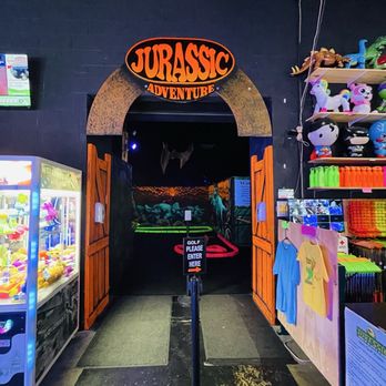 Jurassic Golf and Arcade - Let's play miniature golf in the dark!! - Mini Golf Near Me - Bel Air, Maryland Jurassic Golf and Arcade - Let's play miniature golf in the dark!! - Mini Golf Near Me - Bel Air, Maryland