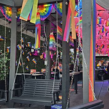 Gossip Grill - Fire pit, bar, and outside dining areas - Gay Bars Near Me - San Diego, California Gossip Grill - Fire pit, bar, and outside dining areas - Gay Bars Near Me - San Diego, California