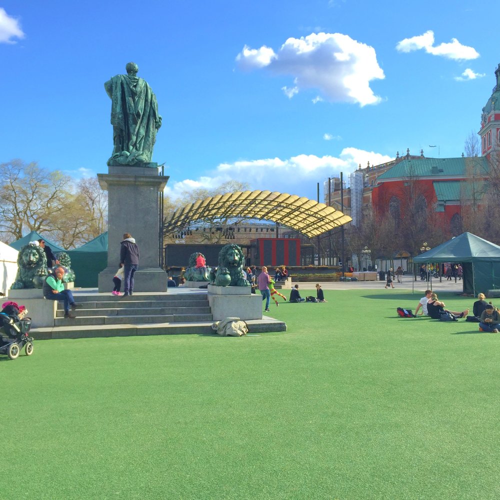 Kungsträdgården - Statue of King Charles XIII - Parks Near Me - Stockholm, Alberta