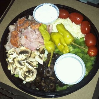 Zito's Pizza - Large antipasto salad with the most amazing ranch dressing. Nom nom nom!!! - Pizza Near Me - Orange, California Zito's Pizza - Large antipasto salad with the most amazing ranch dressing. Nom nom nom!!! - Pizza Near Me - Orange, California