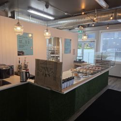 Fritters & Friends - Standing at the coffee pick up area