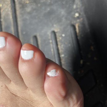 Kitchen Nail Bar - Mountain View - The was the other side of my pinky - Nail Salons Near Me - Mountain View, California