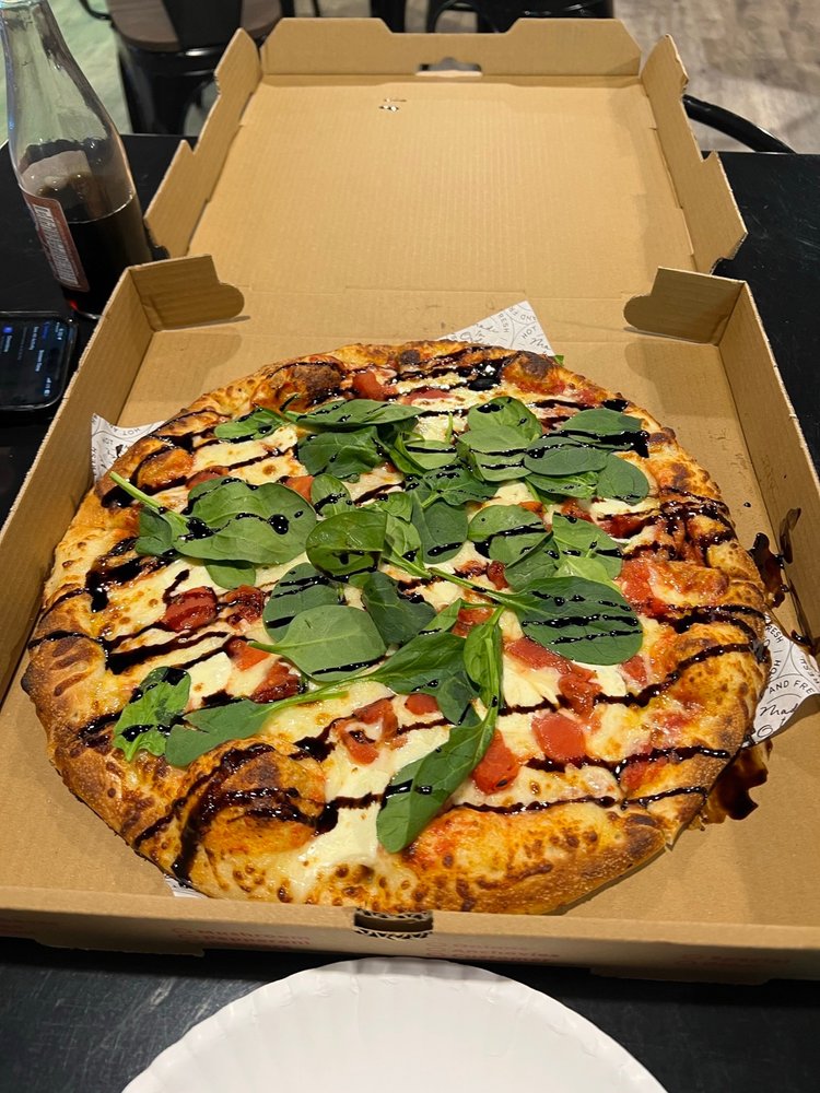 Mythical Pizza Logo