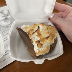 Otter Creek Restaurant - Chocolate meringue pie