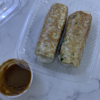 JoJu - Scallion Egg Omelette Summer Rolls - Sandwiches Near Me - New York, New York