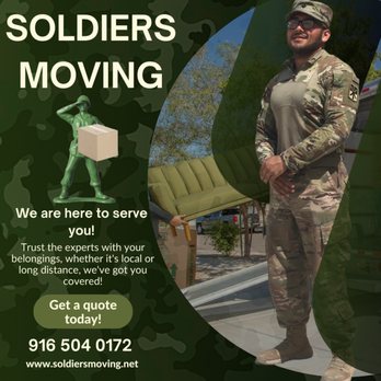Soldiers Moving - Marching towards a seamless move with Soldiers Moving Company! Best movers in Sacramento, West Sacramento, Rancho Cordova, Citrus Heights - Movers Near Me - Sacramento, California Soldiers Moving - Marching towards a seamless move with Soldiers Moving Company! Best movers in Sacramento, West Sacramento, Rancho Cordova, Citrus Heights - Movers Near Me - Sacramento, California