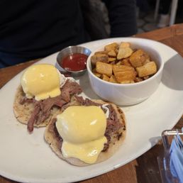 Braised Short Rib Benny Braised Short Rib Benny