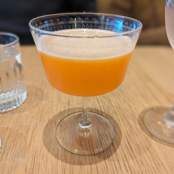Saffy's - Sour. Mezcal, passion, fruit, carrot, pineapple, lime and habanero. - Middle Eastern Near Me - Los Angeles, California