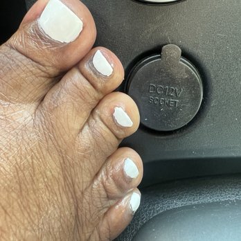 Eazy Nails Spa - Not so good gel pedicure. - Nail Salons Near Me - Waldorf, Maryland