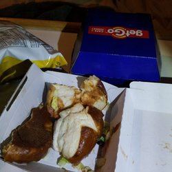Getgo - It took strength to pull the bread apart