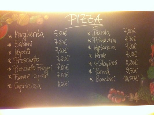 Menu photo 2 Cantinetta Trattoria & Pizzaria Berlin, BE Menu photo 2 Cantinetta Trattoria & Pizzaria Berlin, BE