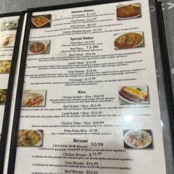 Khyber Market and Restaurant - Menu # 2
