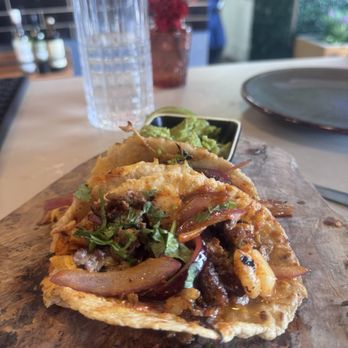 Ojo de Agua - Shrimp and steak taco or MAR Y TIERRA a must try!! - Juice Bars & Smoothies Near Me - Houston, Texas Ojo de Agua - Shrimp and steak taco or MAR Y TIERRA a must try!! - Juice Bars & Smoothies Near Me - Houston, Texas