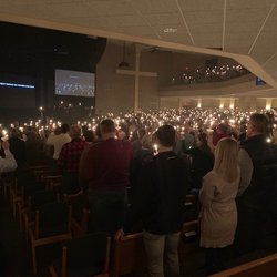 Fox River Christian Church - Christmas at Fox River (candles during Silent Night)