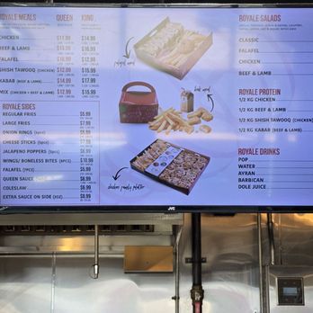 Shawarma Royale - Menu - Middle Eastern Near Me - Pickering, Ontario