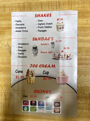 Menu photo 1 Burger Shack Stockton, CA
