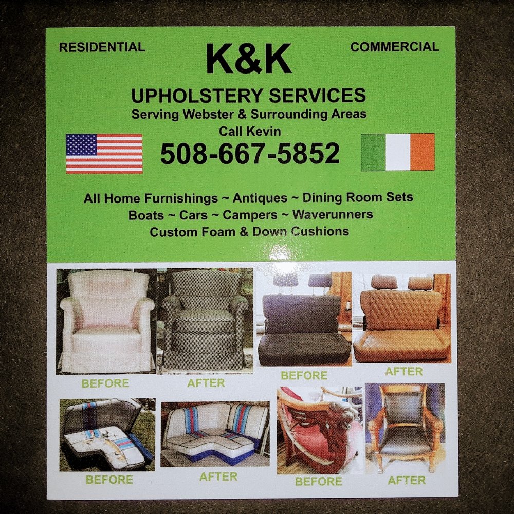 K & K UPHOLSTERY SERVICES Updated July 2024 Oakmont St, ster