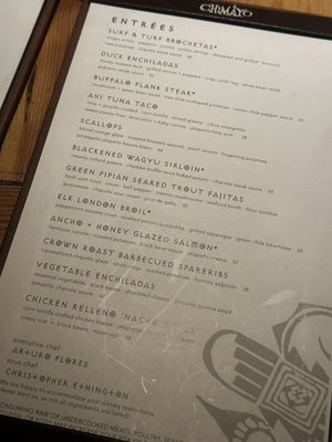 Menu photo 2 Chimayo Park City, UT