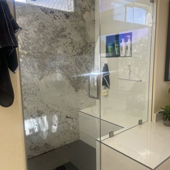 Exquisite Shower Doors - Master bath - Glass & Mirrors Near Me - Corona, California