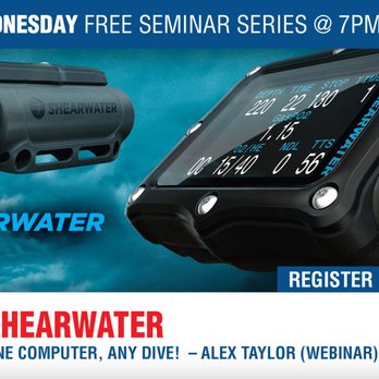 Float N Flag Dive & Travel Centre - Free Smeinar - come on out and hear all about Shearwater Computers. - Scuba Diving Near Me - Burlington, Ontario Float N Flag Dive & Travel Centre - Free Smeinar - come on out and hear all about Shearwater Computers. - Scuba Diving Near Me - Burlington, Ontario