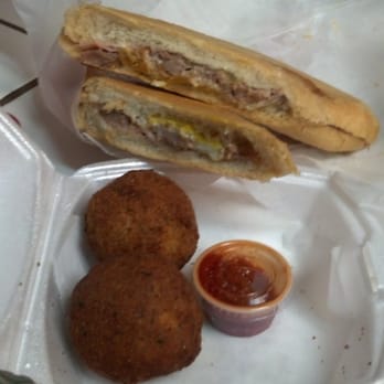 Sol Cubano - The cuban and side order of papas rellenas - Cuban Near Me - North Highlands, California Sol Cubano - The cuban and side order of papas rellenas - Cuban Near Me - North Highlands, California