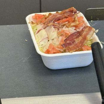 Jersey Mike's Subs - Sub in a tub after asking for more lettuce - Fast Food Near Me - Aspen Hill, Maryland