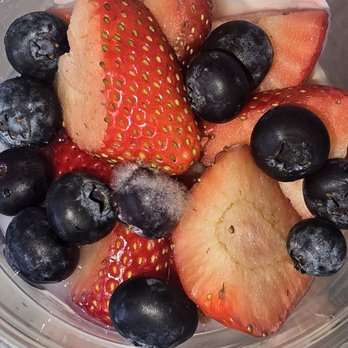 Champagne French Bakery Cafe - The yogurt was expired. You could tell by the liquid and moldy fruit. - Bakeries Near Me - Encinitas, California