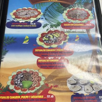 Mariscos Mocorito - Menu 8/2023 - Mexican Near Me - Orange, California