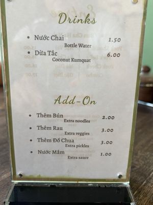 Menu photo 3 Bun Cha 1008 Stanton, CA