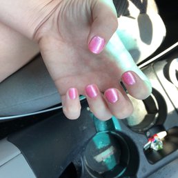 $25 for gel removal and these pretty nails :) $25 for gel removal and these pretty nails :)