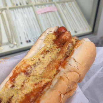 Boulevard Drinks - Two hot dogs - Hot Dogs Near Me - Jersey City, New Jersey