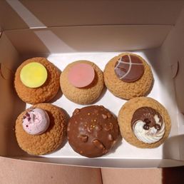 a box of assorted pastries
