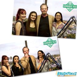 BrushTokes - BrushTokes on Cannabis Talk Radio in Newport Beach, Ca