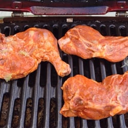 Garcia Plaza Bakery - Marinated chicken on my grill