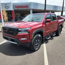 Exterior outside entrance of AutoNation Nissan Tempe - My new truck! - Tempe, Arizona Exterior outside entrance of AutoNation Nissan Tempe - My new truck! - Tempe, Arizona