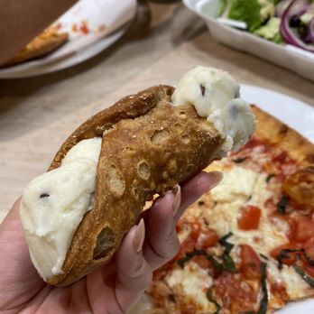 Ferrari's Pizzeria - Large cannoli - Pizza Near Me - Plano, Texas