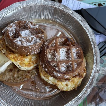 Coffee House Too - Sweet Waffle Sandwich - Breakfast & Brunch Near Me - Philadelphia, Pennsylvania Coffee House Too - Sweet Waffle Sandwich - Breakfast & Brunch Near Me - Philadelphia, Pennsylvania
